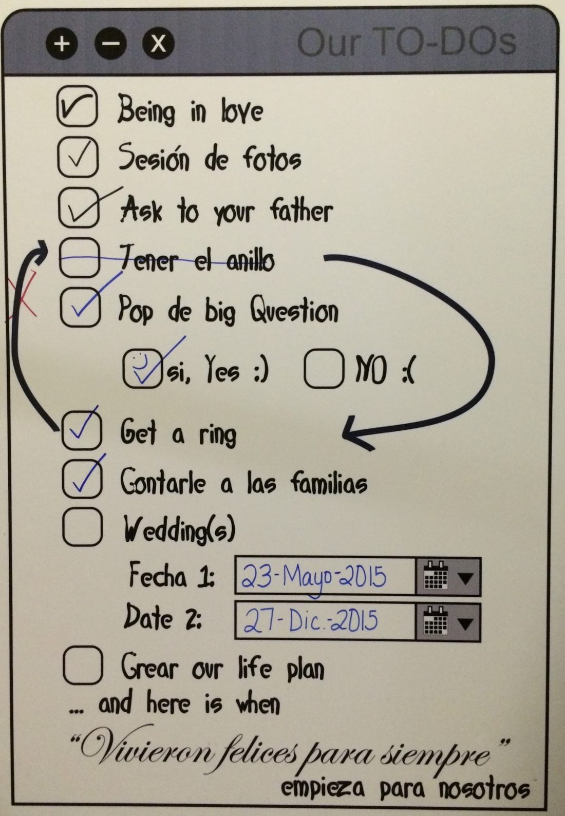 Un plan de vida para ambos